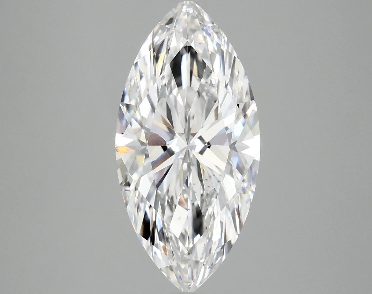3.03 Carat Marquise Shaped Excellent Cut VS2 IGI Certified Lab Grown Diamond
