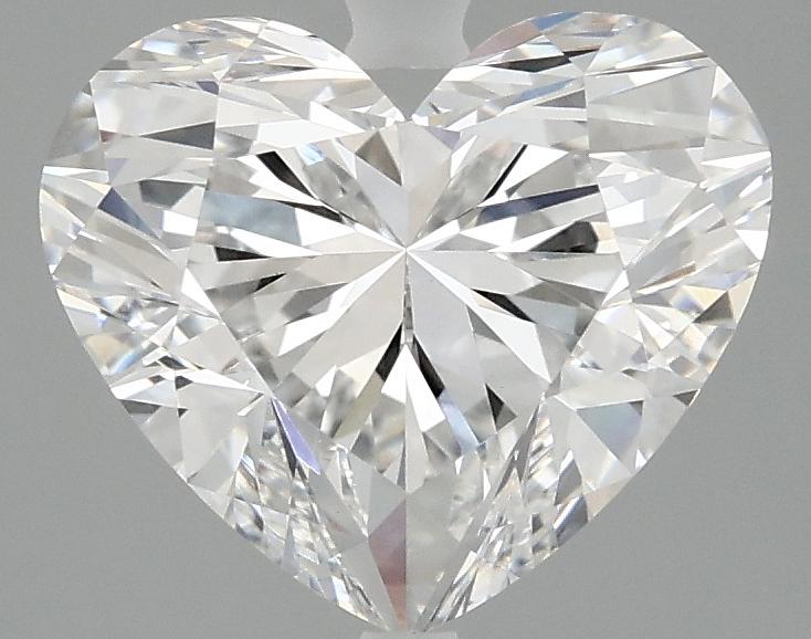2.98 Carat Heart Shaped Excellent Cut VVS2 IGI Certified Lab Grown Diamond