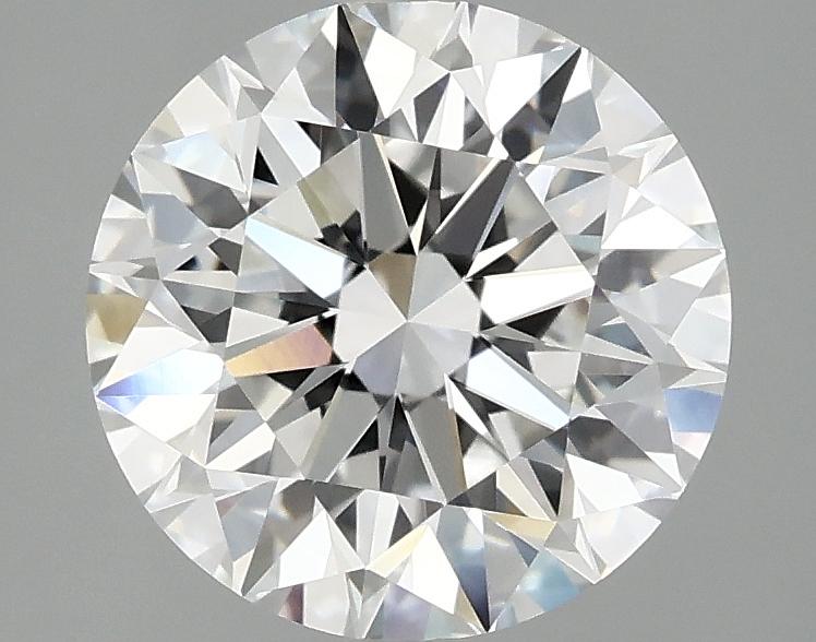 2.57 Carat Round Shaped Excellent Cut VVS2 IGI Certified Lab Grown Diamond