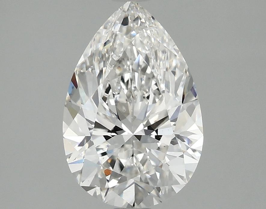 2.01 Carat Pear Shaped Excellent Cut VS1 IGI Certified Lab Grown Diamond