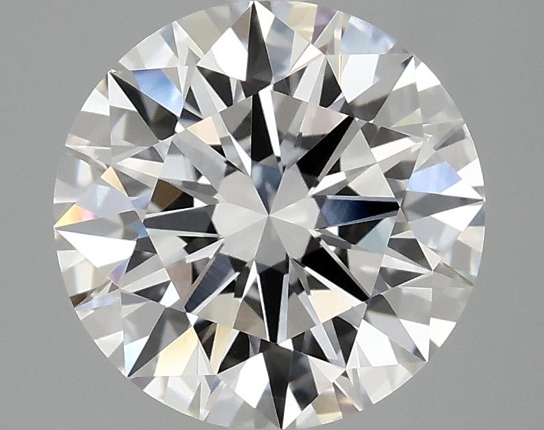 3.03 Carat Round Shaped Ideal Cut VVS2 IGI Certified Lab Grown Diamond