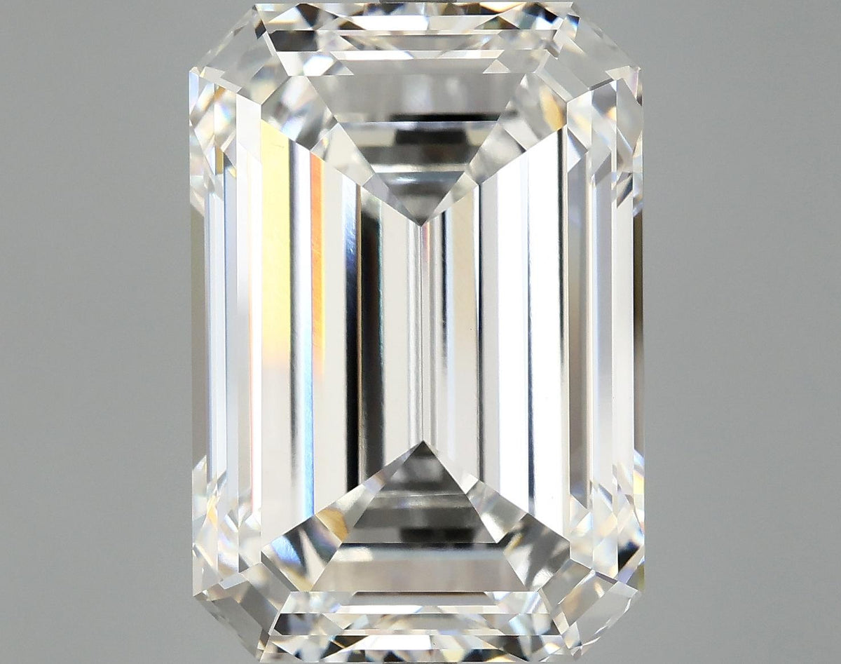 15.31 Carat Emerald Shaped Ideal Cut VVS2 IGI Certified Lab Grown Diamond