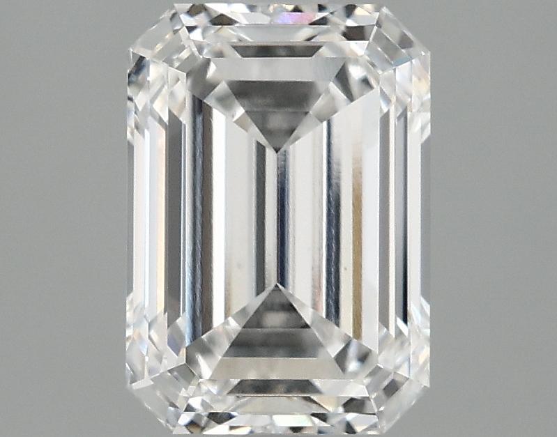 2.56 Carat Emerald Shaped Ideal Cut VVS2 IGI Certified Lab Grown Diamond