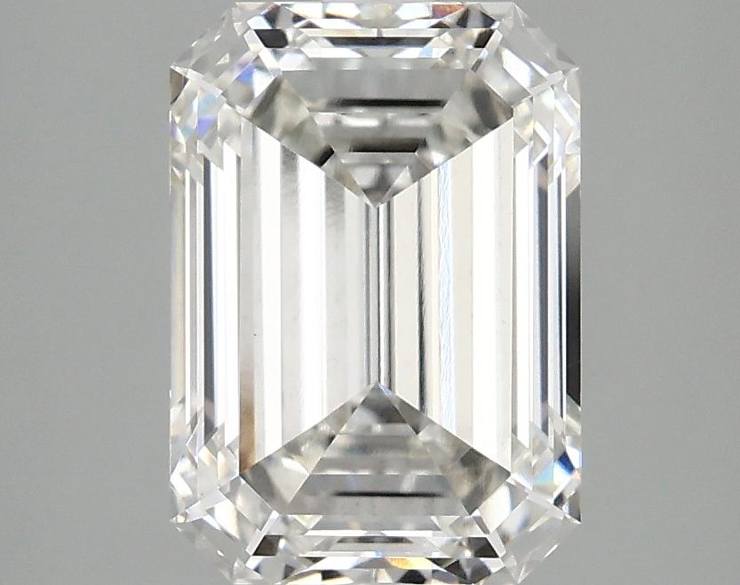 2.79 Carat Emerald Shaped Ideal Cut VS2 IGI Certified Lab Grown Diamond