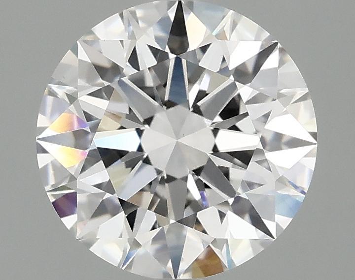2.09 Carat Round Shaped Ideal Cut VVS2 IGI Certified Lab Grown Diamond