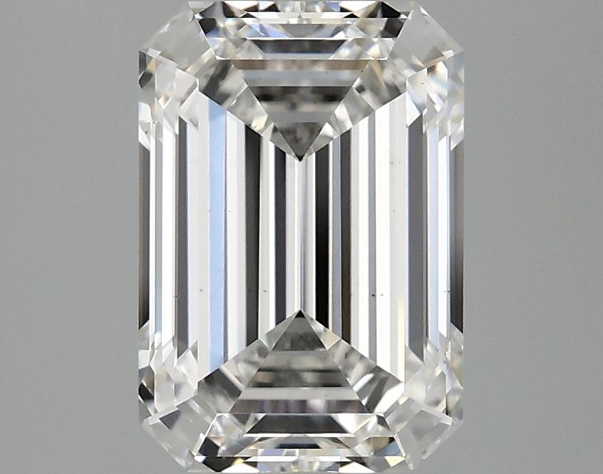 3.04 Carat Emerald Shaped Ideal Cut VS2 IGI Certified Lab Grown Diamond