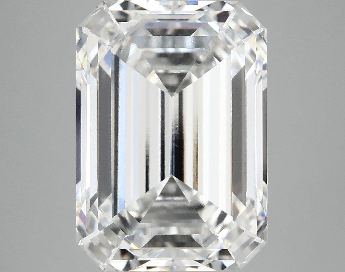 7.19 Carat Emerald Shaped Ideal Cut VVS2 IGI Certified Lab Grown Diamond