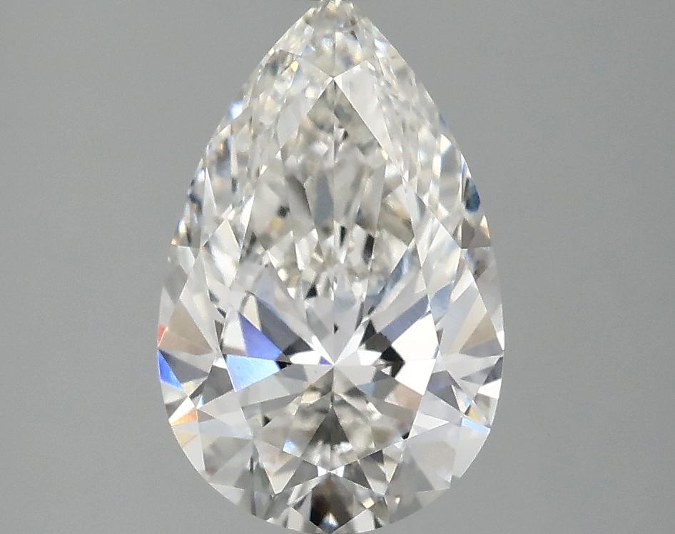 2.05 Carat Pear Shaped Ideal Cut VS1 IGI Certified Lab Grown Diamond