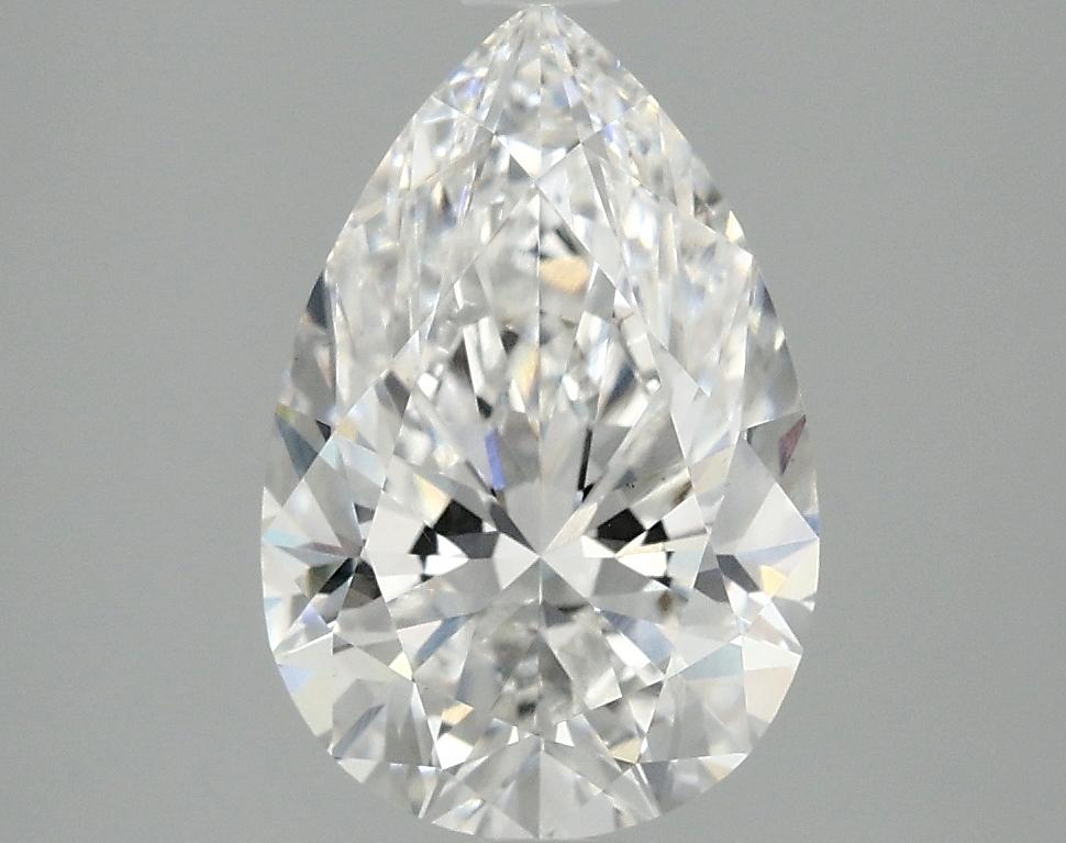2.5 Carat Pear Shaped Excellent Cut VS2 IGI Certified Lab Grown Diamond