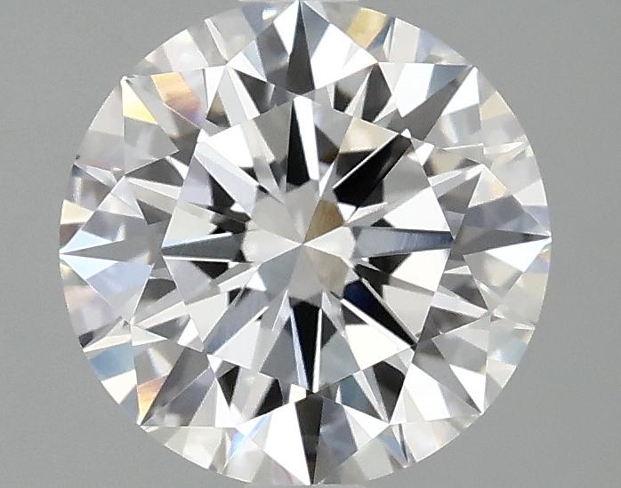 2.06 Carat Round Shaped Ideal Cut VVS2 IGI Certified Lab Grown Diamond