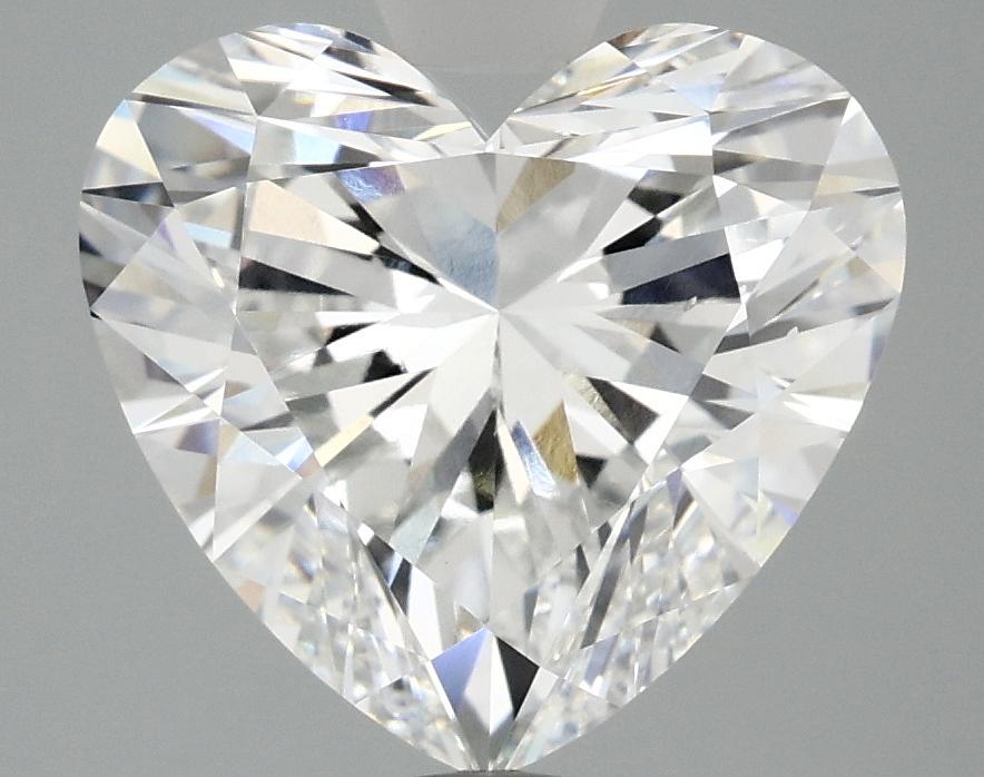 4.06 Carat Heart Shaped Ideal Cut VS2 IGI Certified Lab Grown Diamond