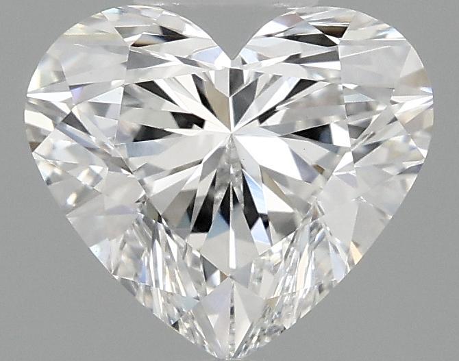 2.09 Carat Heart Shaped Ideal Cut VVS2 IGI Certified Lab Grown Diamond