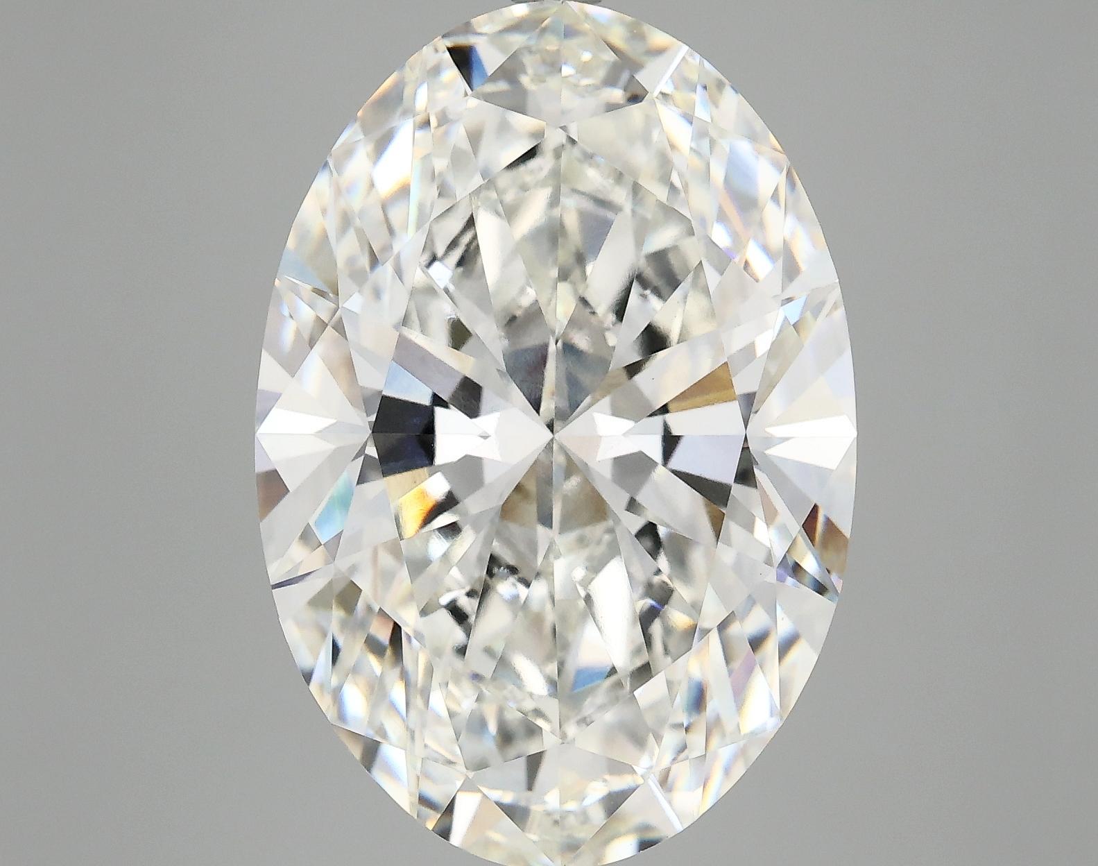 10.2 Carat Oval Shaped Ideal Cut VVS2 IGI Certified Lab Grown Diamond