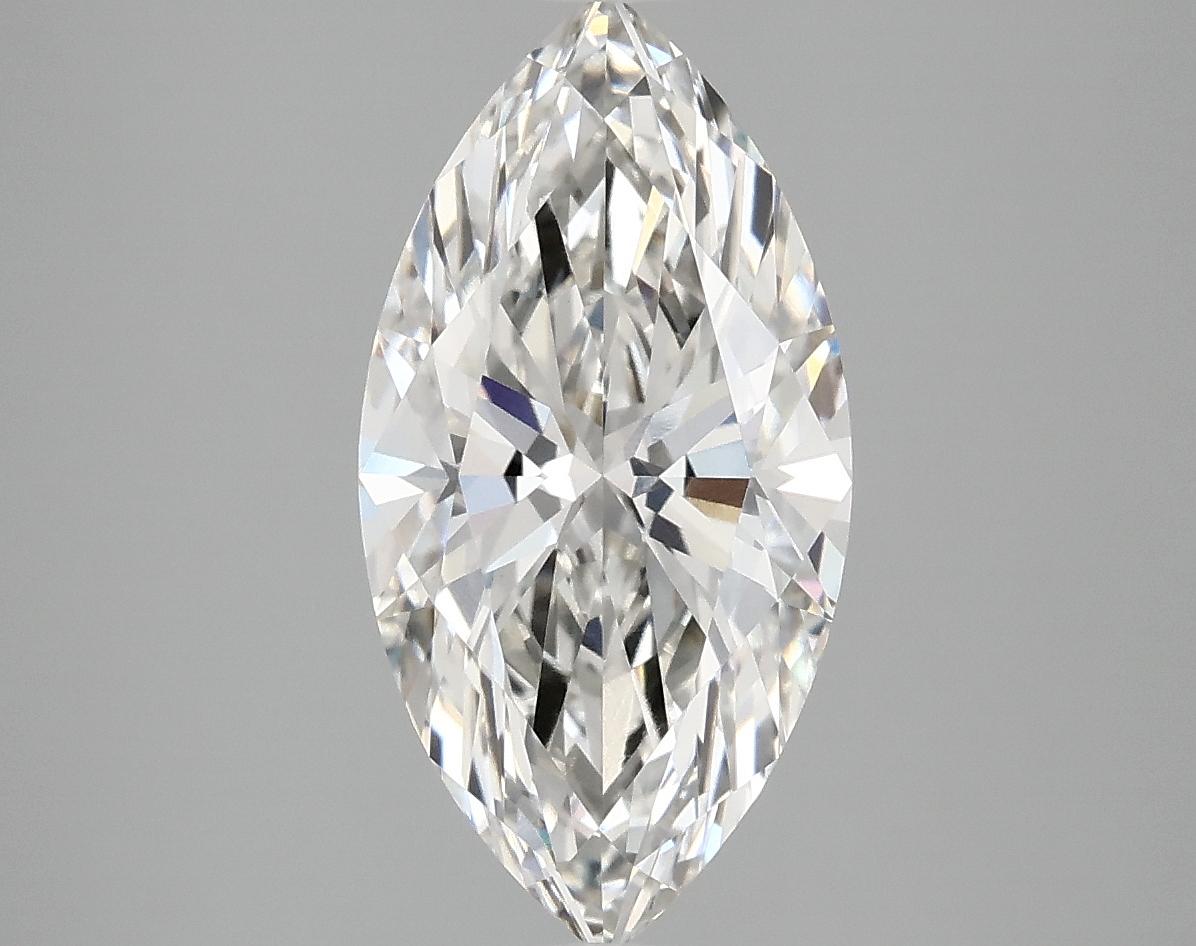 2.8 Carat Marquise Shaped Ideal Cut VVS2 IGI Certified Lab Grown Diamond