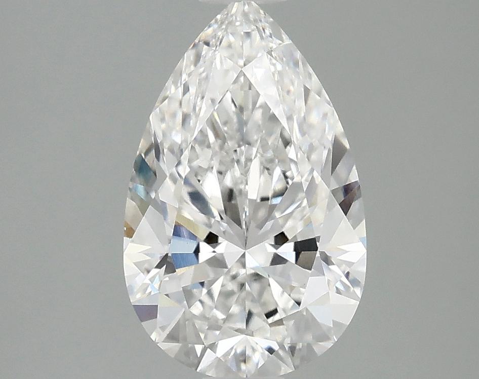 2.03 Carat Pear Shaped Ideal Cut VVS2 IGI Certified Lab Grown Diamond