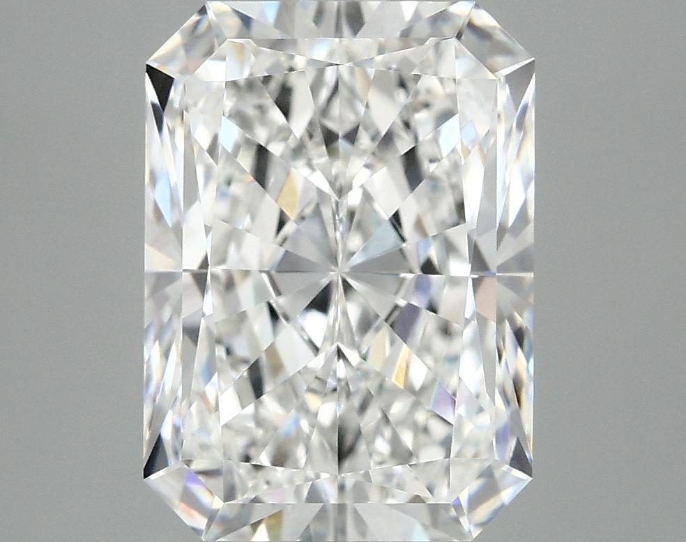 4.21 Carat Radiant Shaped Excellent Cut VVS2 IGI Certified Lab Grown Diamond