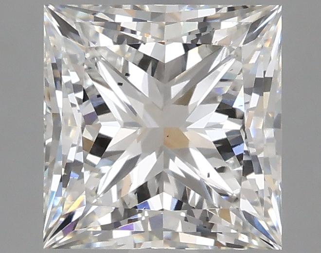 2.56 Carat Princess Shaped Ideal Cut SI1 IGI Certified Lab Grown Diamond