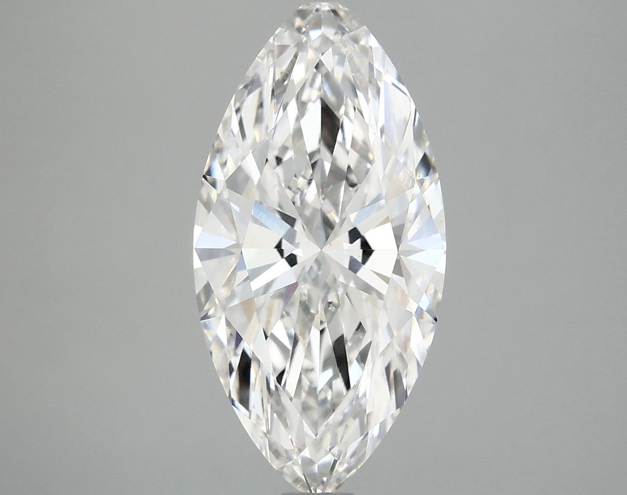 2.89 Carat Marquise Shaped Ideal Cut VS1 IGI Certified Lab Grown Diamond