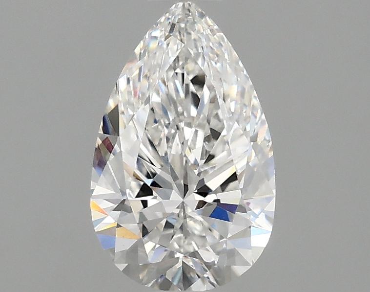 1.08 Carat Pear Shaped Ideal Cut VVS2 IGI Certified Lab Grown Diamond