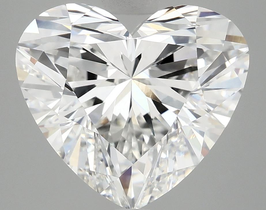 5.1 Carat Heart Shaped Ideal Cut VVS2 IGI Certified Lab Grown Diamond