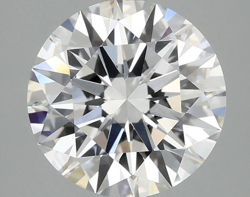 3.09 Carat Round Shaped Ideal Cut VVS2 IGI Certified Lab Grown Diamond