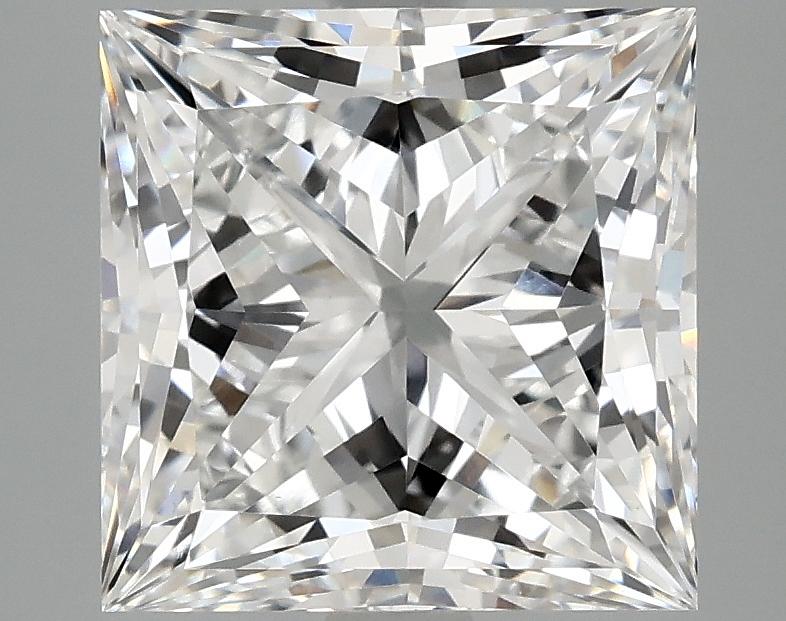 4.14 Carat Princess Shaped Ideal Cut VS1 IGI Certified Lab Grown Diamond