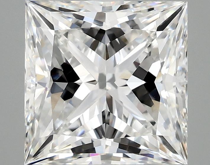 3.04 Carat Princess Shaped Ideal Cut VS1 IGI Certified Lab Grown Diamond