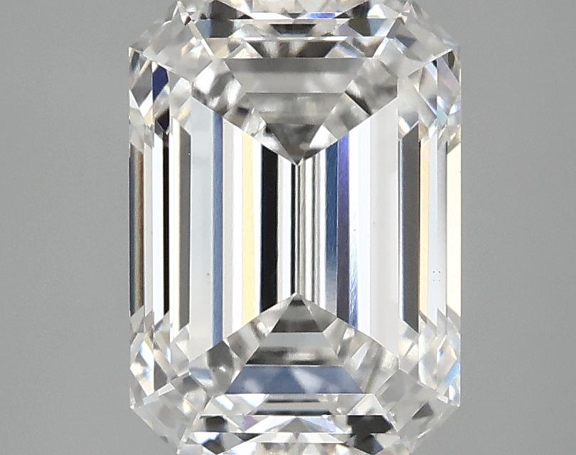 3.09 Carat Emerald Shaped Excellent Cut VS1 IGI Certified Lab Grown Diamond
