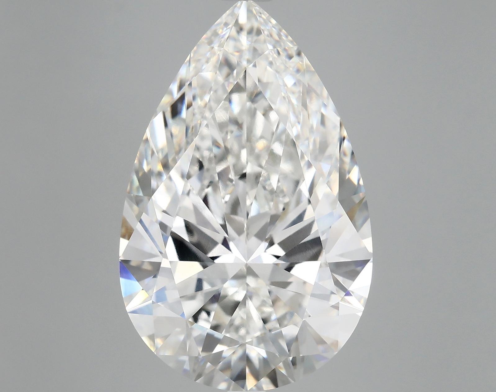 10.03 Carat Pear Shaped Ideal Cut VVS2 IGI Certified Lab Grown Diamond
