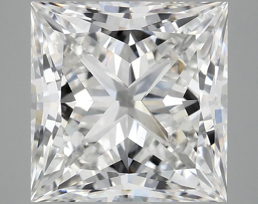 5.03 Carat Princess Shaped Ideal Cut VS1 IGI Certified Lab Grown Diamond