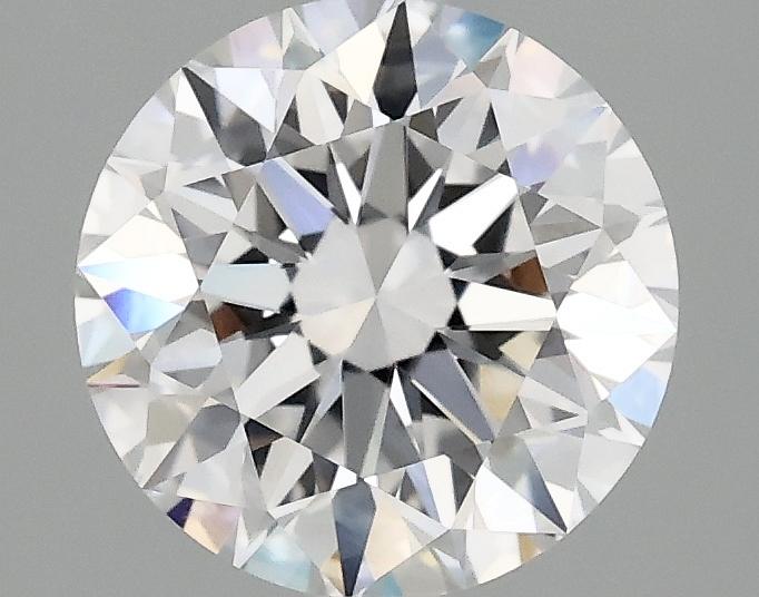 2.04 Carat Round Shaped Ideal Cut VVS2 IGI Certified Lab Grown Diamond