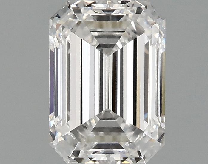 1.04 Carat Emerald Shaped Ideal Cut VVS1 IGI Certified Lab Grown Diamond