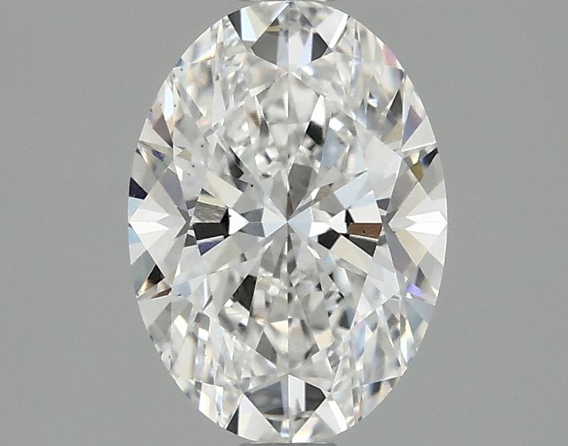1.55 Carat Oval Shaped Ideal Cut VS2 IGI Certified Lab Grown Diamond