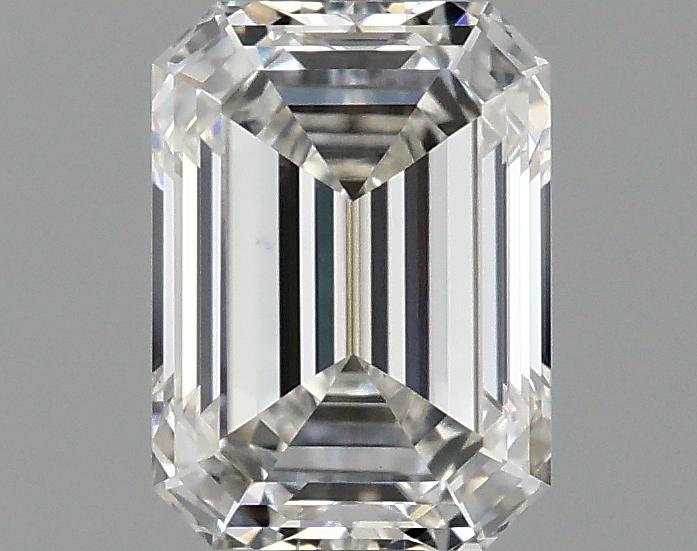 1.1 Carat Emerald Shaped Excellent Cut VVS2 IGI Certified Lab Grown Diamond