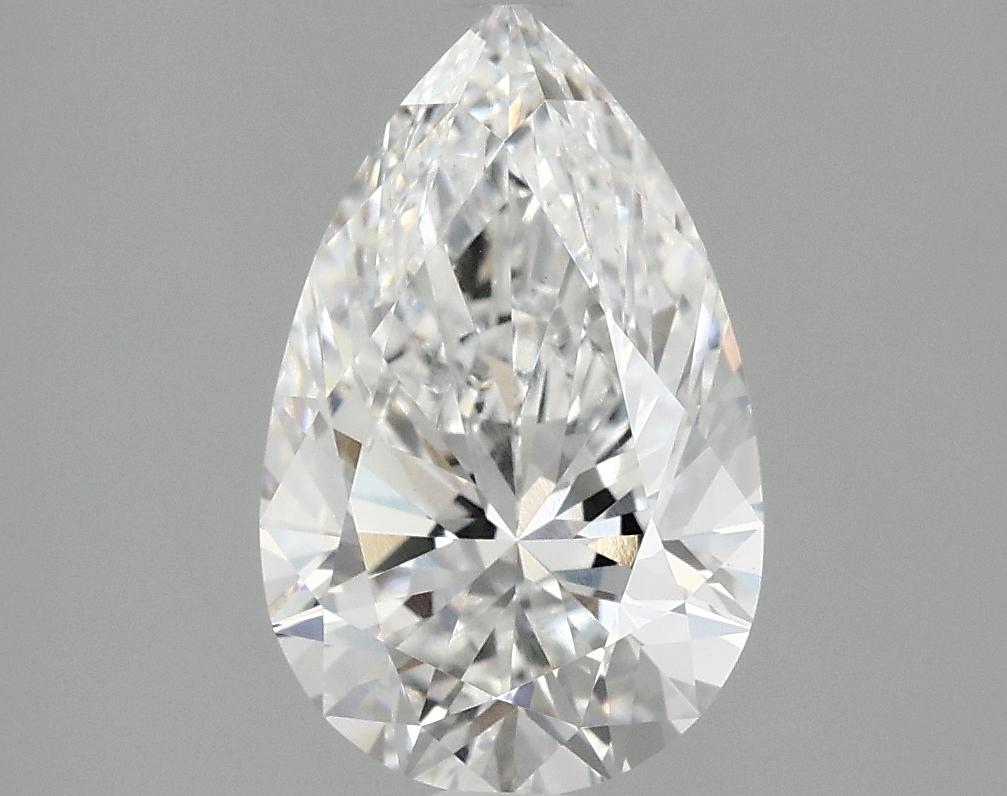2.1 Carat Pear Shaped Ideal Cut VVS2 IGI Certified Lab Grown Diamond