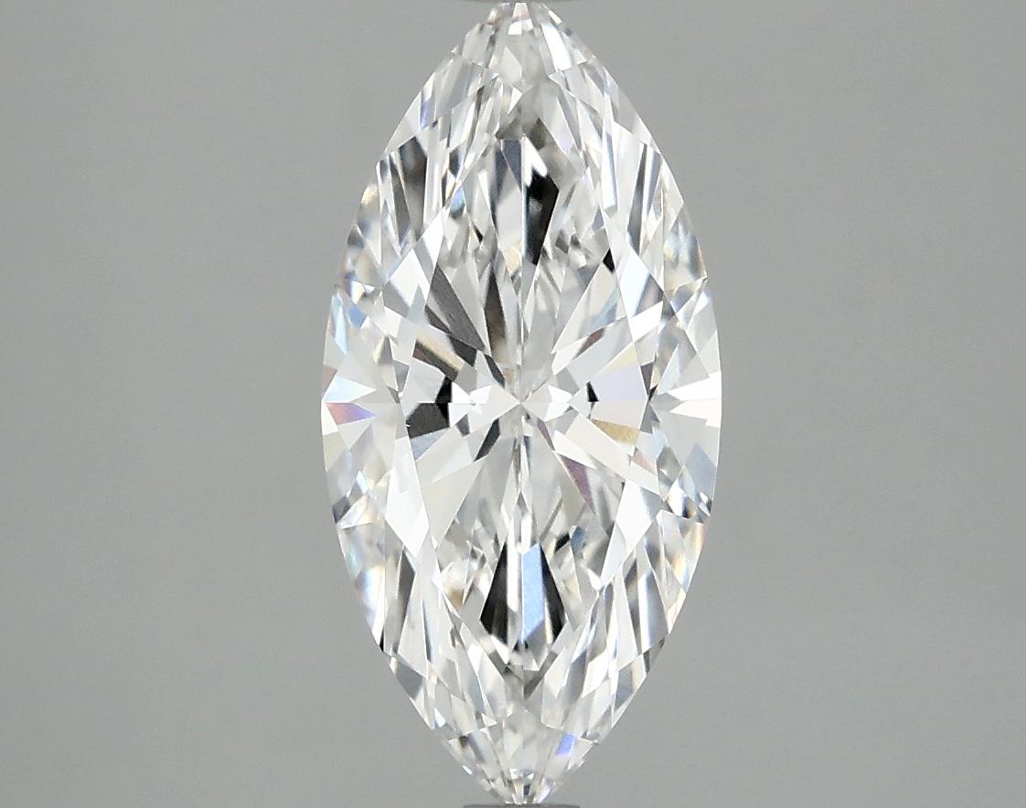 2.09 Carat Marquise Shaped Excellent Cut VVS2 IGI Certified Lab Grown Diamond