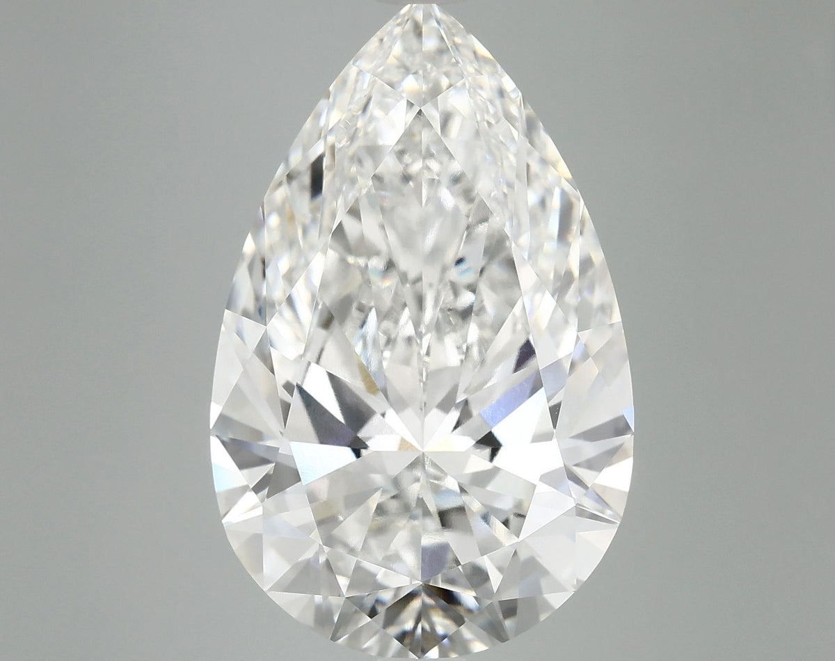 10.24 Carat Pear Shaped Ideal Cut VVS2 IGI Certified Lab Grown Diamond