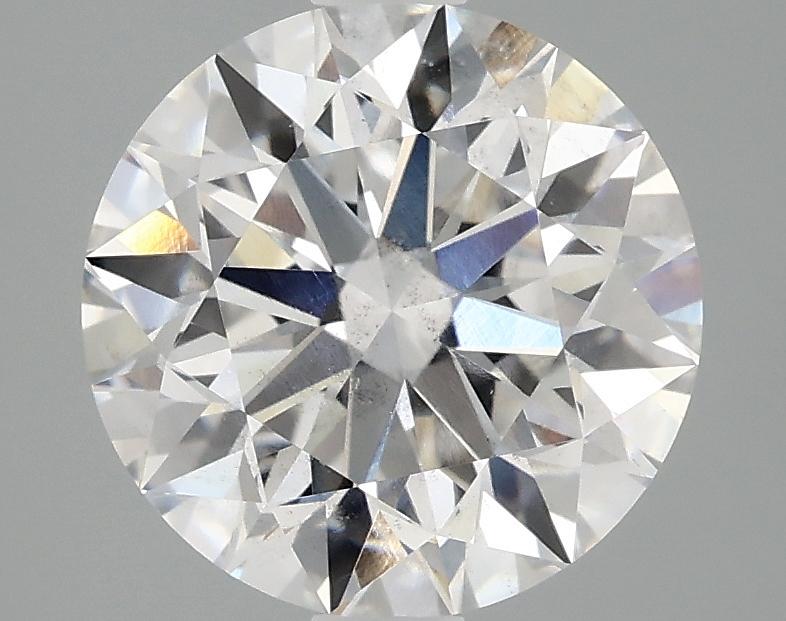 3.09 Carat Round Shaped Excellent Cut SI1 IGI Certified Lab Grown Diamond
