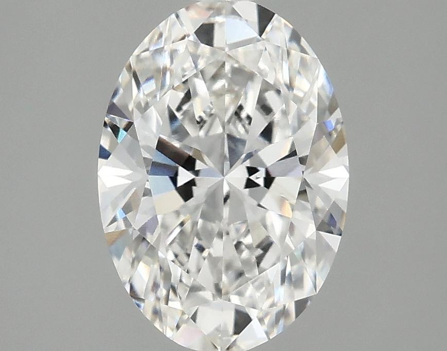 2.03 Carat Oval Shaped Ideal Cut VVS2 IGI Certified Lab Grown Diamond