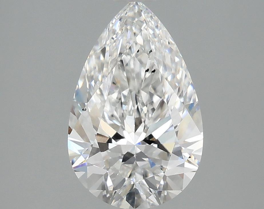 2.03 Carat Pear Shaped Ideal Cut SI1 IGI Certified Lab Grown Diamond