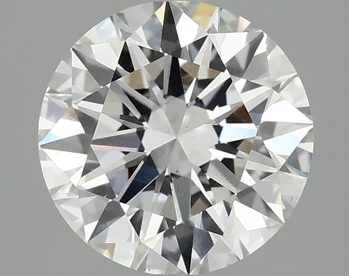 2.03 Carat Round Shaped Ideal Cut VS2 IGI Certified Lab Grown Diamond