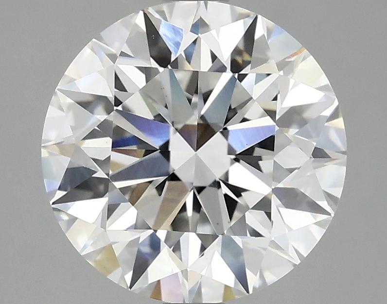 3.08 Carat Round Shaped Excellent Cut VS1 IGI Certified Lab Grown Diamond