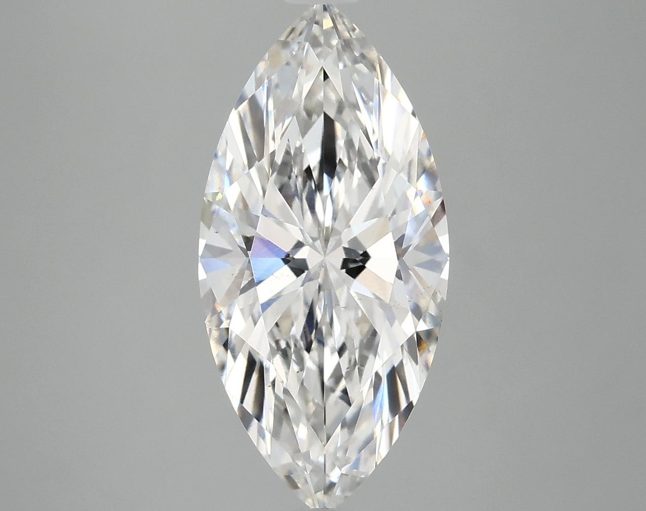3.08 Carat Marquise Shaped Excellent Cut VS2 IGI Certified Lab Grown Diamond