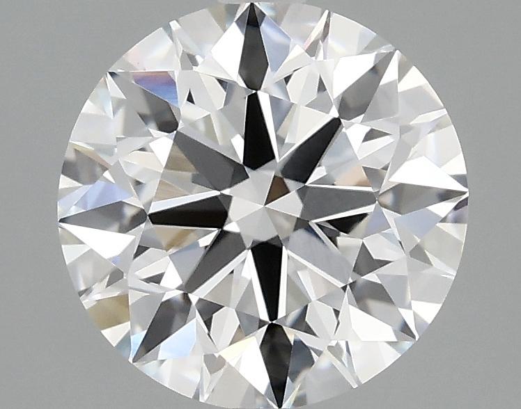 2.07 Carat Round Shaped Excellent Cut VVS2 IGI Certified Lab Grown Diamond