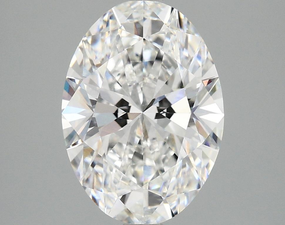 3.09 Carat Oval Shaped Ideal Cut VVS2 IGI Certified Lab Grown Diamond