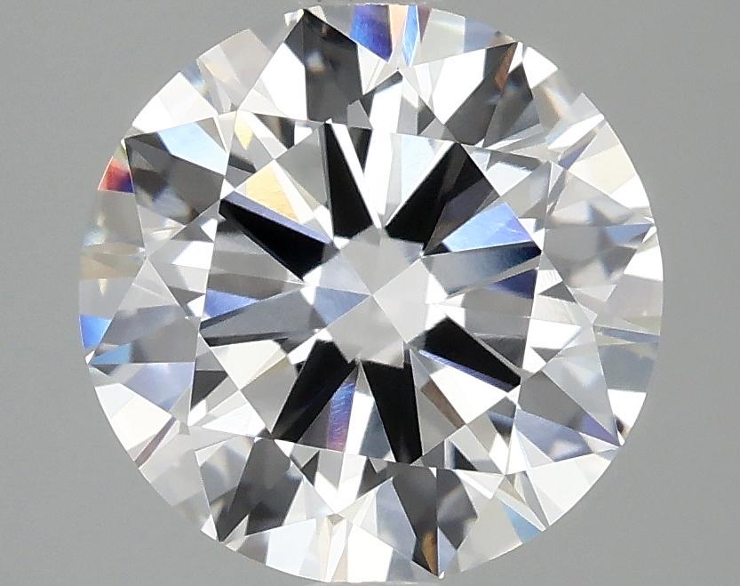 3.06 Carat Round Shaped Ideal Cut VVS2 IGI Certified Lab Grown Diamond