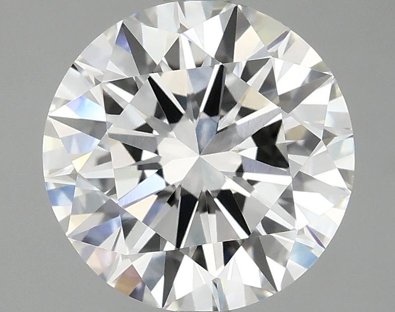 2.97 Carat Round Shaped Excellent Cut VVS2 IGI Certified Lab Grown Diamond
