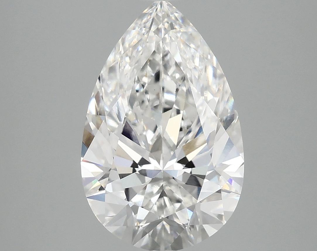 3.09 Carat Pear Shaped Ideal Cut VS1 IGI Certified Lab Grown Diamond