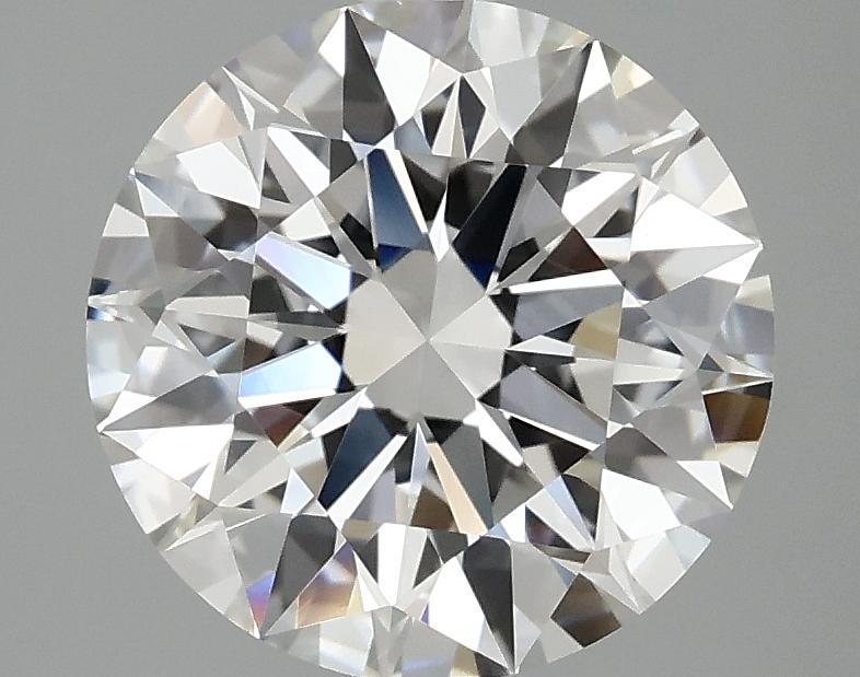 3.08 Carat Round Shaped Ideal Cut VVS2 IGI Certified Lab Grown Diamond