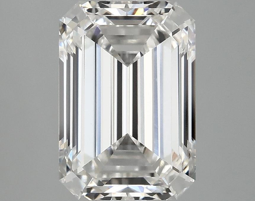 3.09 Carat Emerald Shaped Ideal Cut VS1 IGI Certified Lab Grown Diamond